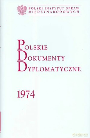 Polskie Dokumenty Dyplomatyczne 1974 [KSIĄŻKA]