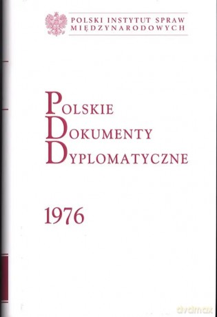 Polskie Dokumenty Dyplomatyczne 1976 [KSIĄŻKA]