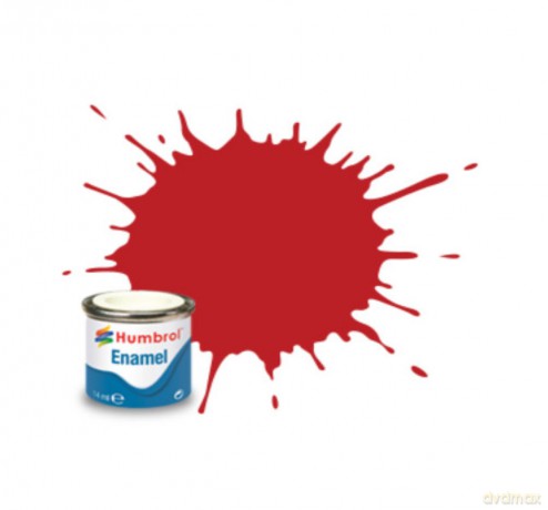 HUMBROL Farba Nr60 Scarlett Matt 14ml [MODELARSTWO]