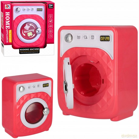 Pralka Zabawka Dla Dzieci Agd Led Dźwięki Duża Interaktywna Realistyczna