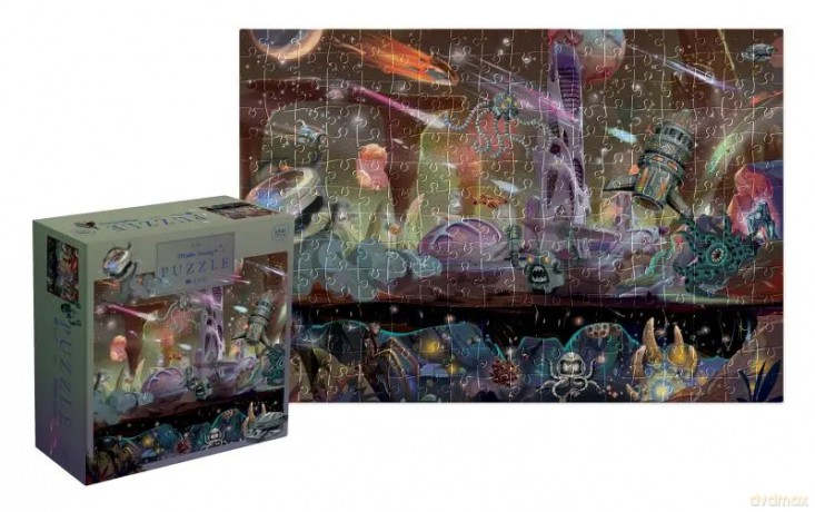 Puzzle 500 elementów. Metallic Fantasy. Kosmiczne poszukiwania [PUZZLE]
