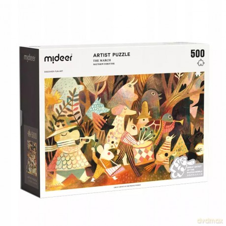 Puzzle 5000 elementów Artystyczne dla Dzieci z Klejem Mideer Marsz [PUZZLE]