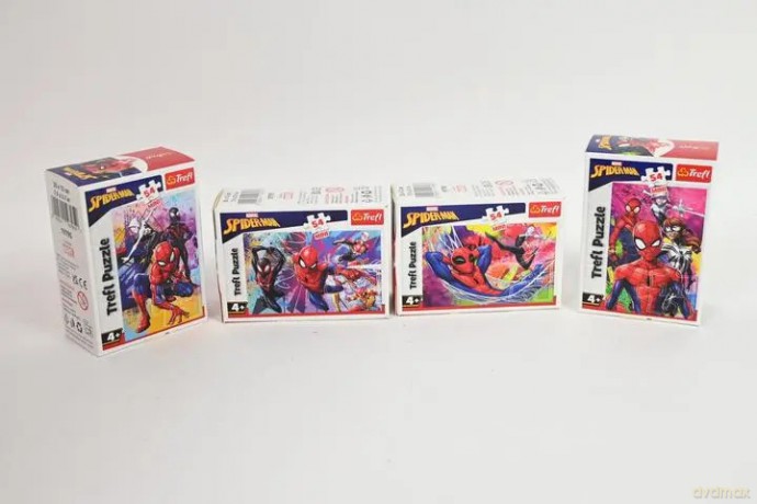 PUZZLE 54 Mini Zwinność i odwaga /Spiderman 54216