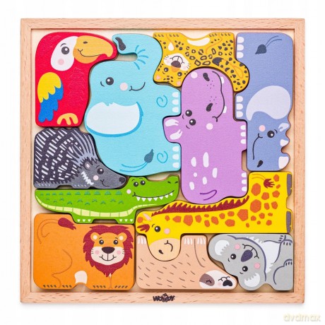 Puzzle przestrzenne dla dzieci 2+ Woody