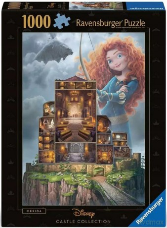Puzzle RAVENSBURGER Disney Merida 12000263 (1000 elementów) [PUZZLE]