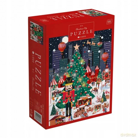 Puzzle Święta Christmas City 1000 el. [PUZZLE]