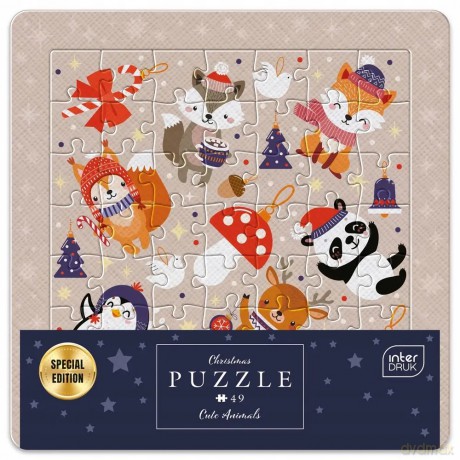 Puzzle w ramce BN Cute Animals 49 el. [PUZZLE]