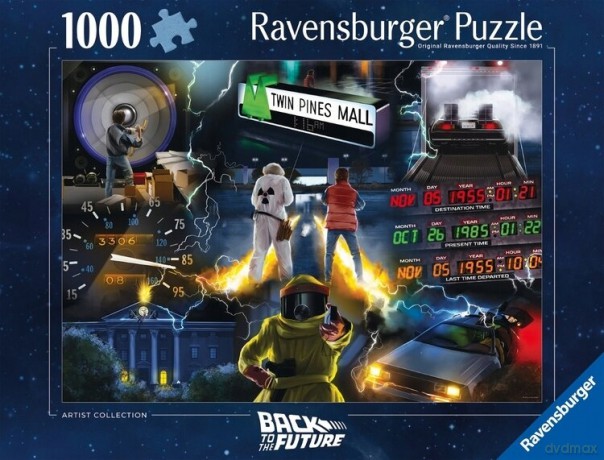 Puzzle Ravensburger 1000 elementów Powrót do przyszłości