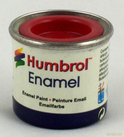 HUMBROL FARBY Enamel Paint [MODELARSTWO]