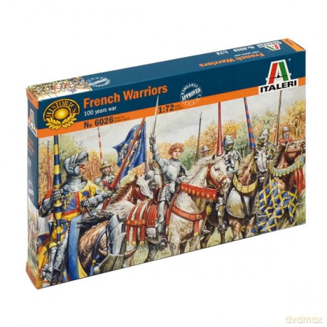 ITALERI 100 Years War French Warriors [MODELARSTWO]