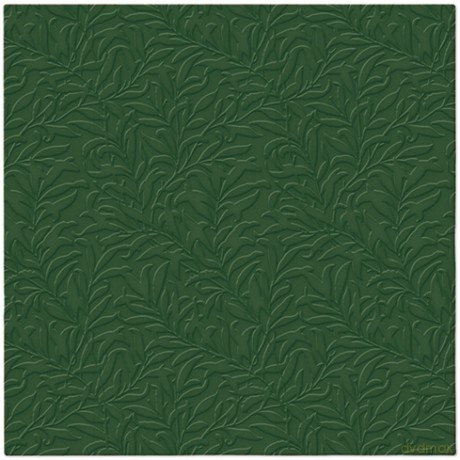 Serwetki Floral Dark Green 33x33 cm, ciemnozielone (20 sztuk)
