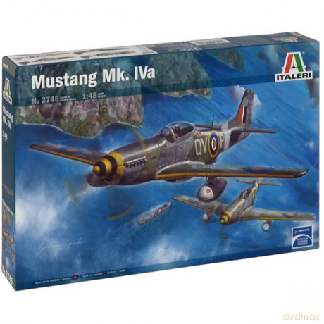 ITALERI Mustang Mk.IV a [MODELARSTWO]
