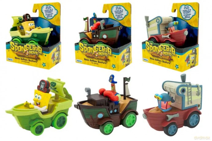 SPONGE BOB pojazd filmowy Spongebob 73111 73112