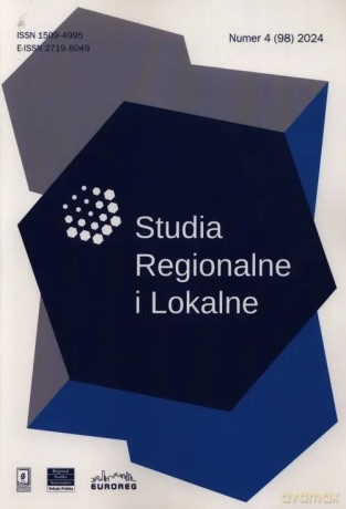 Studia Regionalne i Lokalne 4/2024 (98) [KSIĄŻKA]