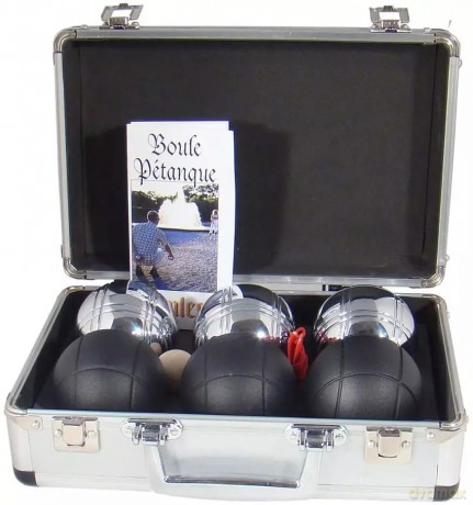 Sunsport Boule/Petanque 6 kul Aluminium box Alsace [KSIĄŻKA]