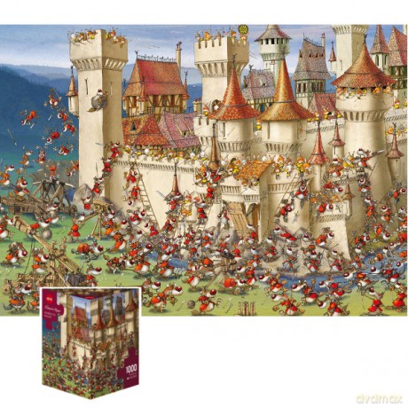 HEYE 1000 EL. Bunnies vs Volves [PUZZLE]