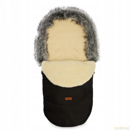 Śpiworek Eskimo wełna black 100x46cm