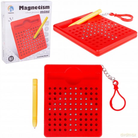 Tablica Magnetyczna Kulki Magnetyczne Magpad Rysik Z Magnesem + Szablo 9x10