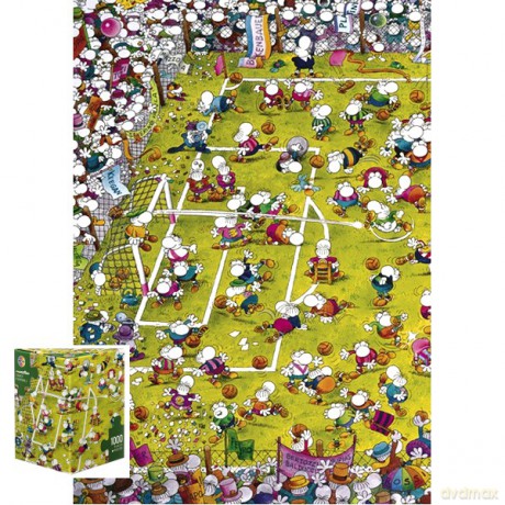 HEYE 1000 EL. Crazy Football Mordillo [PUZZLE]