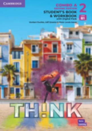 Think Level 2 Student's Book and Workbook with Digital Pack Combo a British English - Herbert Puchta [KSIĄŻKA]