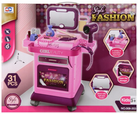 Toaletka z Akcesoriami Walizka Mega Creative 572054