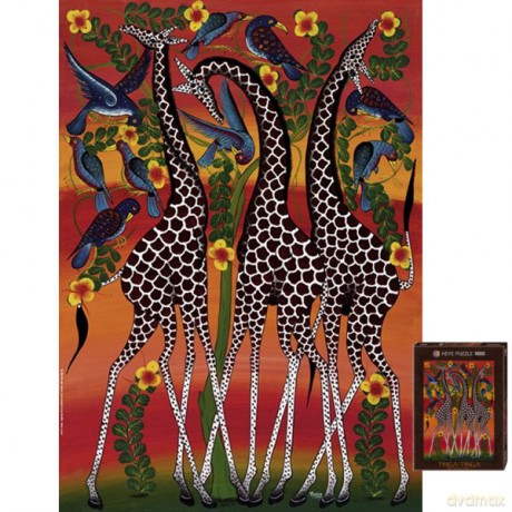 HEYE 1000 EL. Giraffes [PUZZLE]