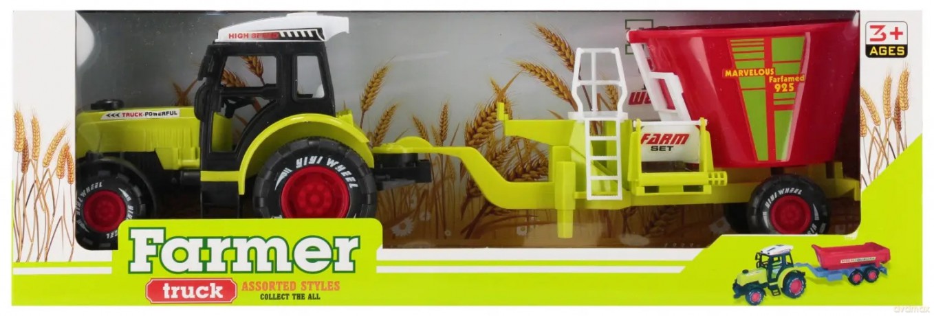 Traktor z Akcesoriami Mega Creative 567325