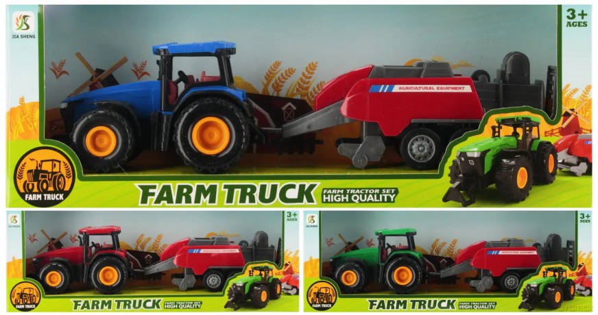 Traktor z Akcesoriami Mega Creative 572050
