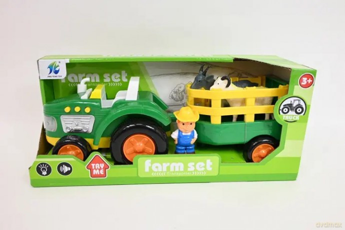 Traktor ze zwierzątkami G215602 86666