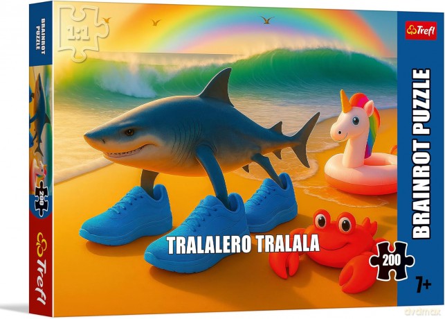TREFL 200 el. BrainRots. Tralalero Tralala [PUZZLE]