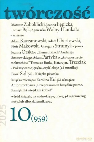 Twórczość 10/2025 [KSIĄŻKA]