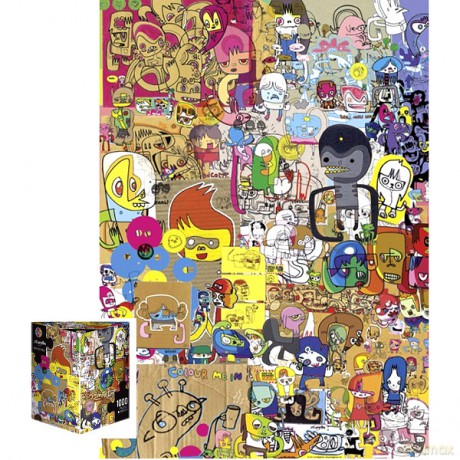 HEYE 1000 EL. Merzdoodle Burgerman [PUZZLE]