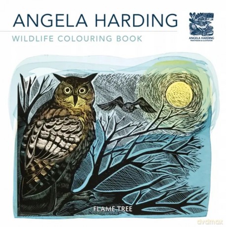 Wildlife (Angela Harding) Colouring Book [KSIĄŻKA]