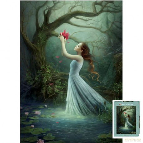 HEYE 1000 EL. Red Bloom M. Delon [PUZZLE]