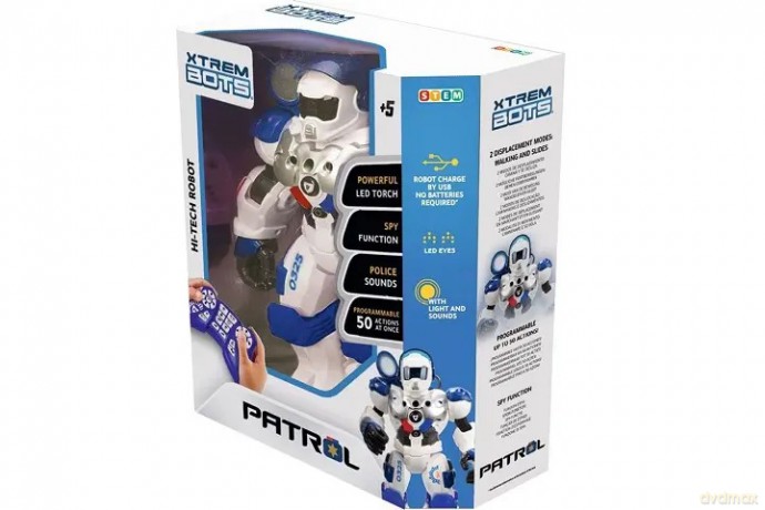 XTREM BOTS Robot Patrol Bot RC XT380972 09725 /4