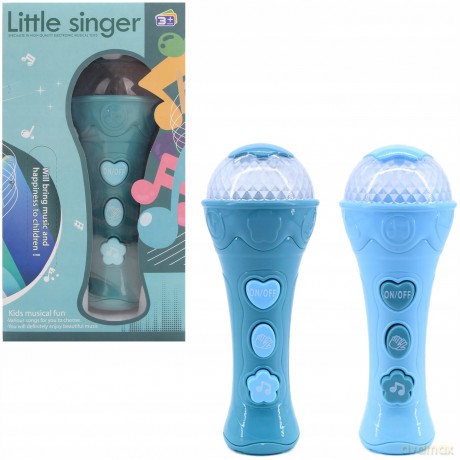 Zestaw Karaoke Dla Dzieci Mikrofon Na Baterie Zabawka Prezent