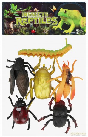 ZwierzĘta Insekty 6 szt. Mix Mega Creative 574075