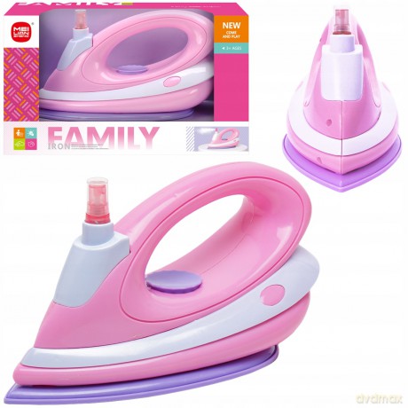 Żelazko Dla Dzieci Edukacyjne Z Dźwiękiem Interaktywne Agd Zabawka