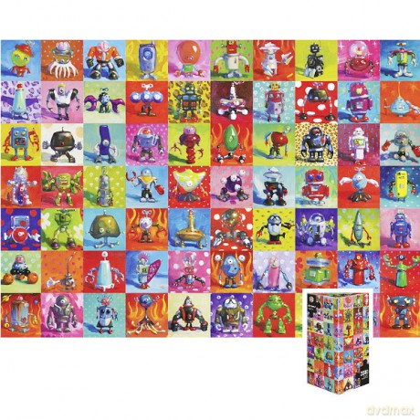 HEYE 2000 EL. Robots Henry Stinson [PUZZLE]