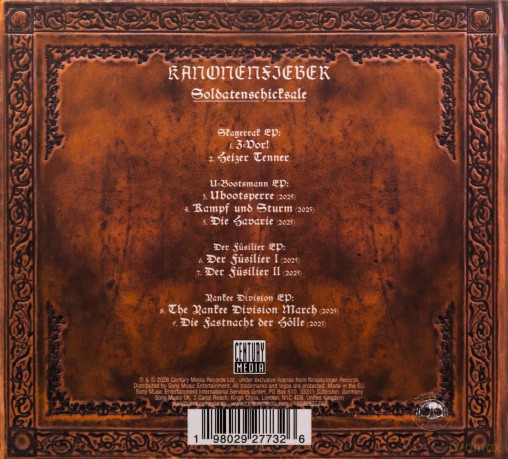Kanonenfieber: Soldatenschicksale (mediabook) [CD]