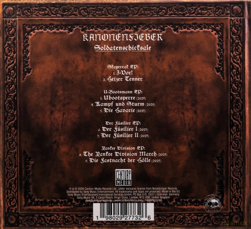 Kanonenfieber: Soldatenschicksale (mediabook) [CD]