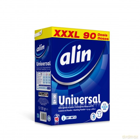 ALIN Universal Proszek do prania uniwersalny (90 prań) Hiszpański 5,13 kg