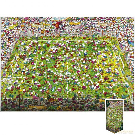 HEYE 4000 EL. Crazy World Cup Mordillo [PUZZLE]