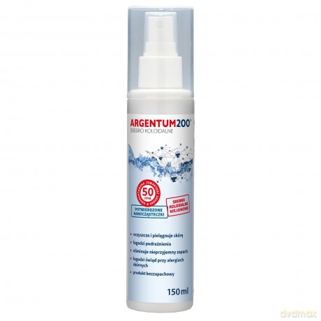 AURA HERBALS Srebro Koloidalne 50 ppm arozol 150 ml