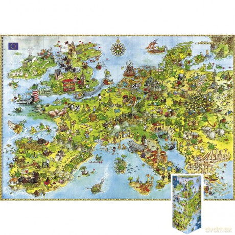 HEYE 4000 EL. United Dragons of Europe [PUZZLE]