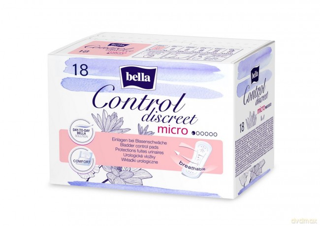 BELLA Control Discreet Micro Wkładki urologiczne 1 op. - 18 szt.