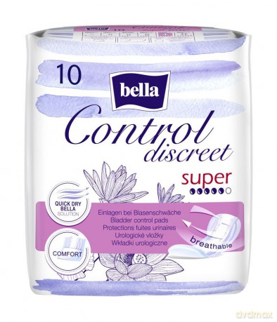 BELLA Control Discreet Super Wkładki urologiczne 1 op. - 10 szt.