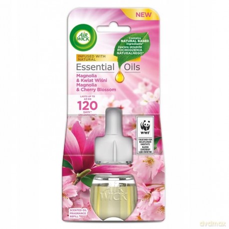 BENC AIR WICK ELEKTRIC ZAPAS 19ml MAGNOLIA WIŚNIA
