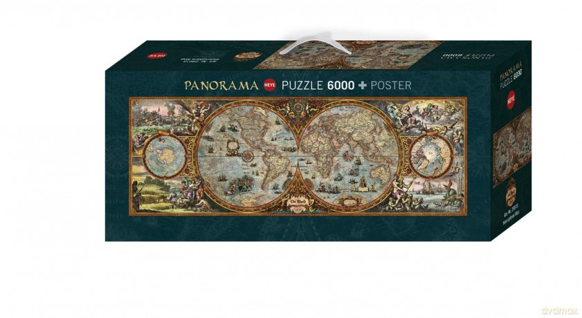 HEYE 6000 EL. Hemisphere Map [PUZZLE]