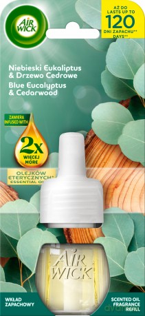 BENC AIR WICK ELEKTRIC ZAPAS 19ml NIEB. EUKALIPTUS